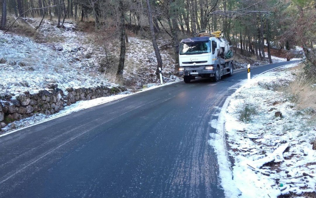 SIERRA NEVADA CONFÍA EN CAMDESA LA LIMPIEZA DE LAS CANALIZACIONES DE AGUAS PLUVIALES Y RESIDUALES.
